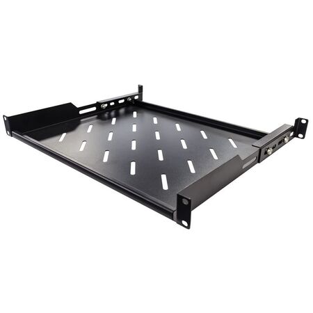 Universal Fixed Shelf 450mm Deep | 60kg Load | Black Steel by Certech