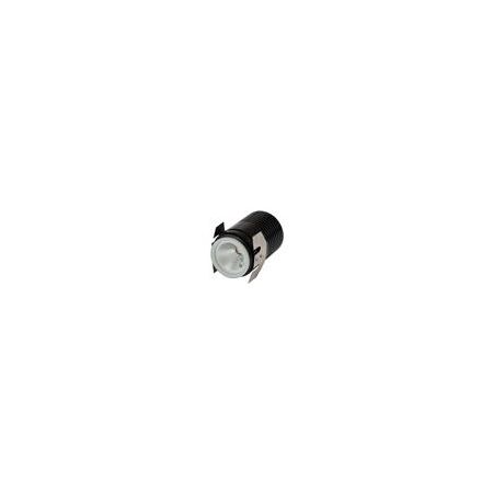 DEKA-BODY Round 12V 3W LED Inground Light Black Body - 3000K or 5000K