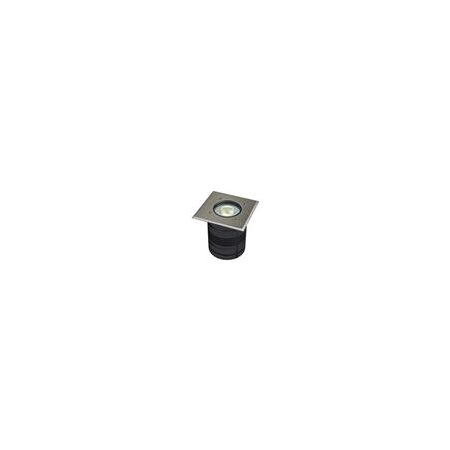 MODULA-SQUARE 24V 9W LED Inground Light Aluminium Finish - 3000K or 5000K
