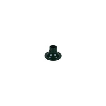 BB-100 Aluminium Bollard Base to suit 60-76 outer diameter post - powder coated finish