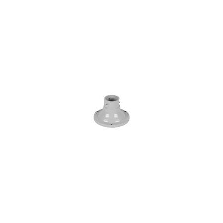 BB-100 Aluminium Bollard Base to suit 60-76 outer diameter post - powder coated finish