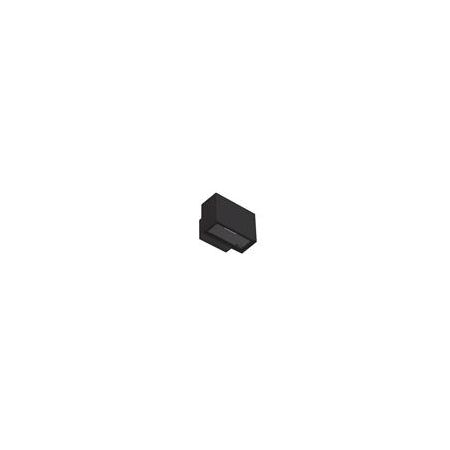 BLOCK-6 240V 6W Two Way LED Wall Light - Black
