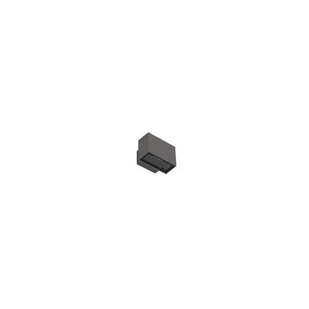 BLOCK-6 240V 6W Two Way LED Wall Light - Dark Grey