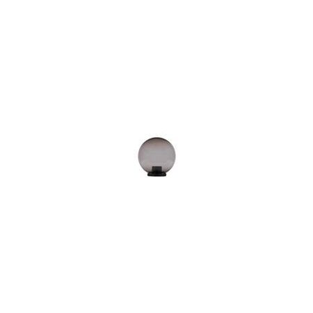 Polysphere 250mm Sphere 240V Polycarbonate Garden Light - Black Base - E27