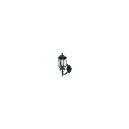 GT-1031 Vienna Curved Arm Upward Wall Light - Powder Coated Finish / B22