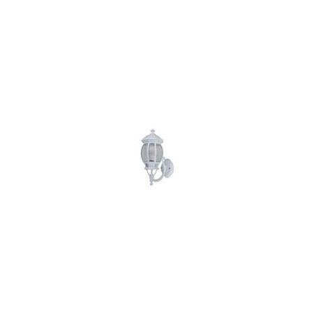 GT-1031 Vienna Curved Arm Upward Wall Light - Powder Coated Finish / B22