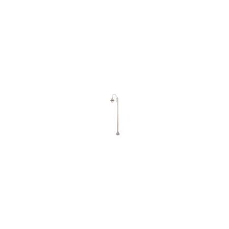 GT-1068 Monaco Single Head Plain Post - Powder Coated Finish / E27