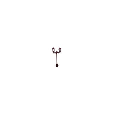 GT-135 Chester Twin Head Short Post Light - Powder Coated Finish / B22