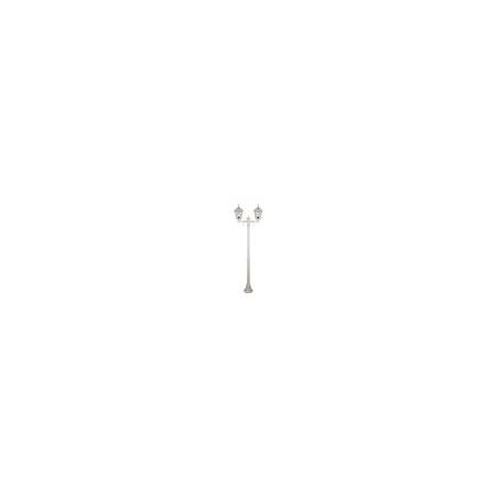 GT-137 Chester Twin Head Medium Post Light - Powder Coated Finish / B22