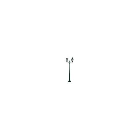 GT-137 Chester Twin Head Medium Post Light - Powder Coated Finish / B22