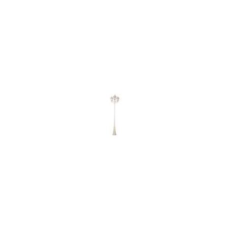 GT-142 Chester Three Head Tall Post Light - Powder Coated Finish / B22