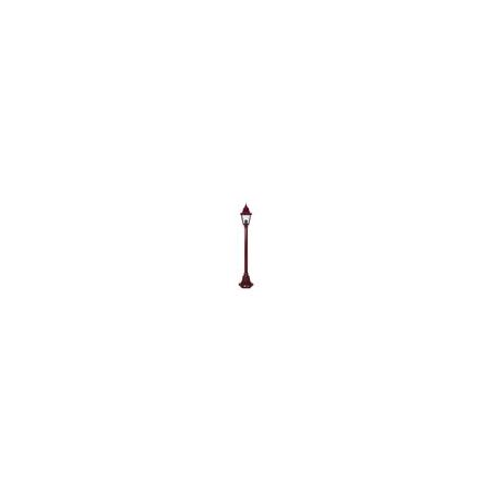 GT-234 Paris Single Head Short Post Light - Powder Coated Finish / B22