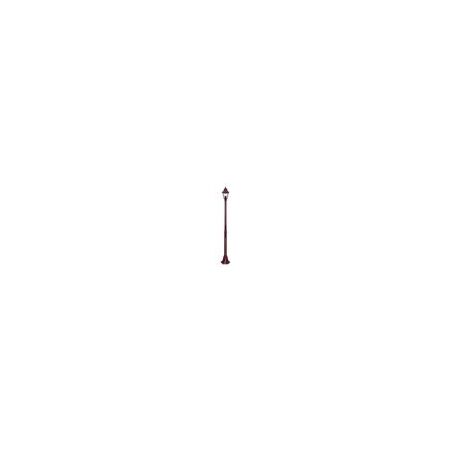 GT-236 Paris Single Head Medium Post Light - Powder Coated Finish / B22