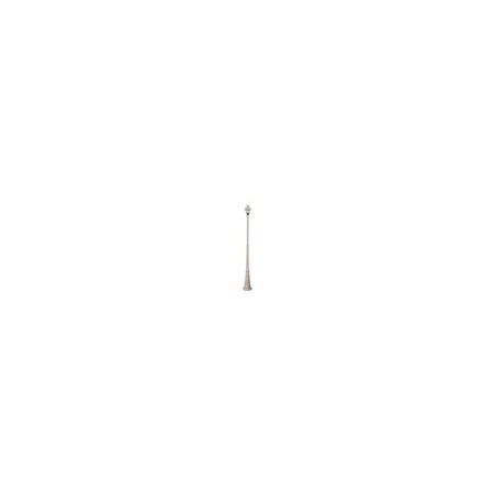 GT-238 Paris Single Head Tall Post Light - Powder Coated Finish / B22