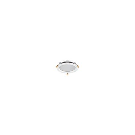 DECO-28 Round 28W Dimmable LED Tricolour IP44 Downlight - White