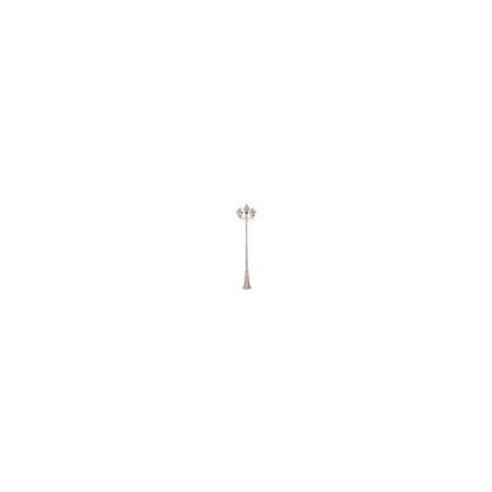 GT-242 Paris Triple Head Tall Post - Powder Coated Finish / B22