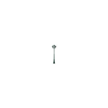 GT-242 Paris Triple Head Tall Post - Powder Coated Finish / B22