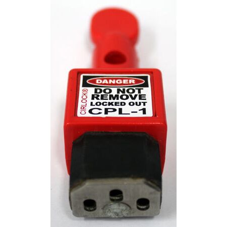 Lockable Extension Lead Cover | High-Impact Plastic | Padlock Compatible | Durable Design by Cirlock