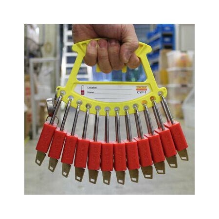 Truck Brake Lockout Device | Heavy-Duty Steel & Reinforced Plastic | Secure Padlock Compatible | Cirlock