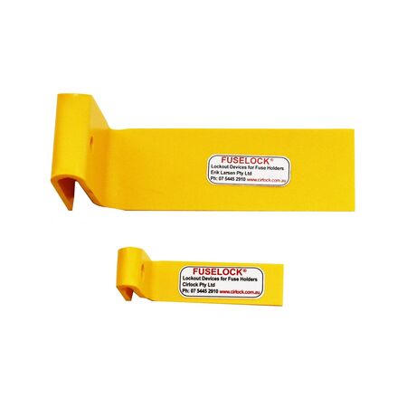 FUSELOCK Lockout Arms | High-Strength Insulated Plastic | Permanent Fitting | Electrical Safety by Cirlock