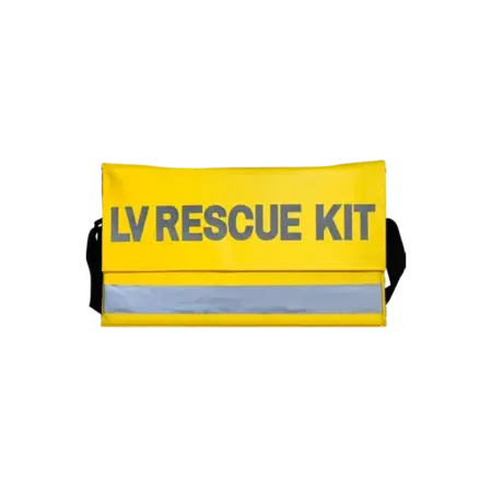 Padlock Lockout Station | Insulated Gloves & Low Voltage Rescue Hook | High Visibility Case by Cirlock