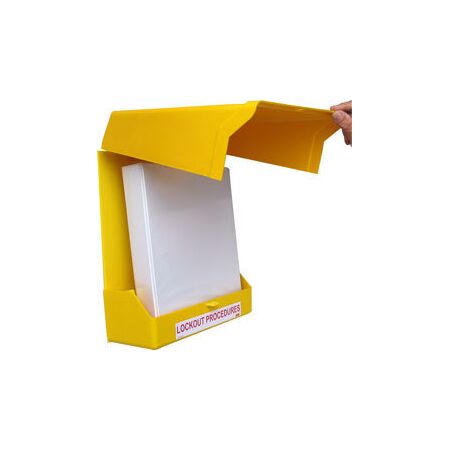 Padlock Lockout Station | Durable Construction | Wall Mountable | Holds Multiple Padlocks | by Cirlock