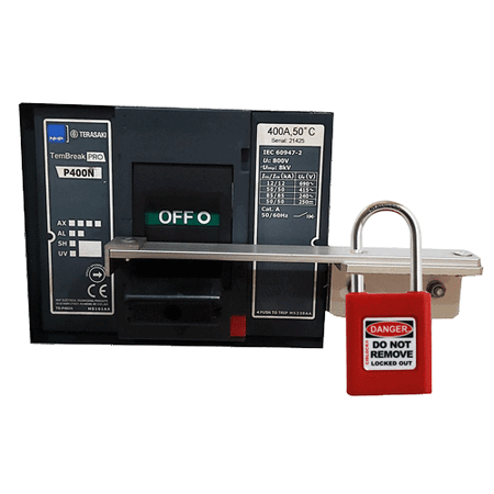 MCB Lockout Mounting Set | Permanent Design | High-Strength Plastic & Metal | Cirlock