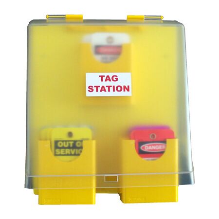 Swing Frame A Frame Stand | Heavy Duty HDPE | 5 Compartments | Yellow by Cirlock