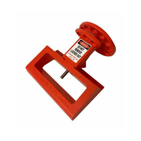 No Tool Universal Lockout for MCB's | Pack of 2 | PVC Body & High Visibility Red | Cirlock