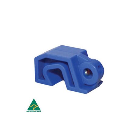 Universal Lockout Device for MCCB | Durable Nylon & Zinc-Plated Metal | 8mm Padlock Hole | Blue by Cirlock