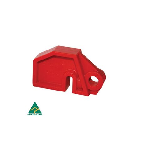 Universal Lockout Device for Fuse Holders | Fits 20Amp to 400Amp | Durable Nylon & Zinc-Plated | 8mm Padlock Hole by Cirlock