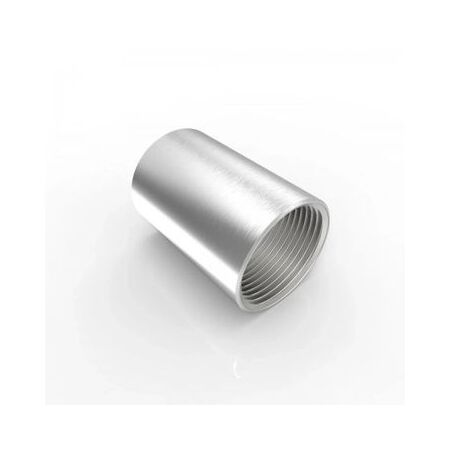 316 Stainless Steel Threaded Coupling | 40mm Diameter | Corrosion Resistant & High-Pressure Suitable by Tradepro Australia Pty Ltd