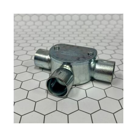 25mm Push On Inspection Tee | Durable Plastic | Quick Fitting & Easy Access by Tradepro Australia Pty Ltd