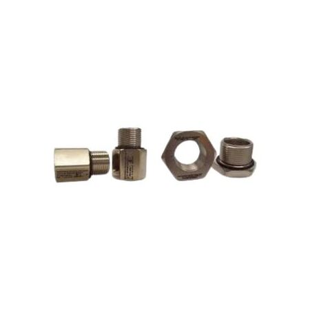 PG9 to 20mm Adaptor | Nickel Plated Brass | Corrosion Resistant | Durable Design by Tradepro Australia