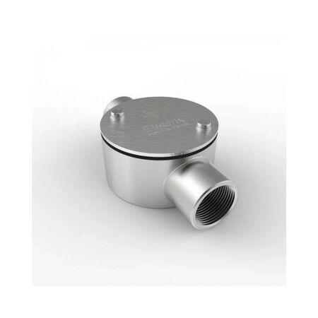 25mm 2 Way Junction Box | IP67 Waterproof | 316 Stainless Steel | Compact Design by Tradepro Australia Pty Ltd