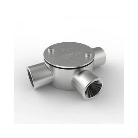 316 SS 3 Way Junction Box | IP67 Rated | Durable Construction | Includes Lids & Screws by Tradepro Australia