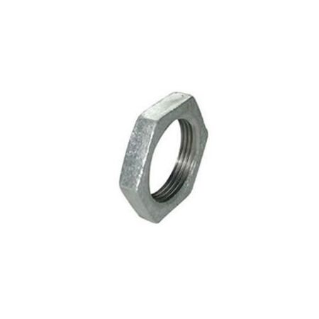 50mm Nom Bore Water Pipe Back Nut | Galvanized Steel | Durable & Reliable Fitting | Tradepro Australia