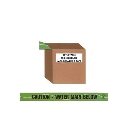 Detectable Underground Warning Tape | 250m Length | 100mm Wide | High Visibility by Tradepro Australia Pty Ltd