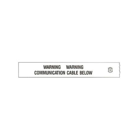 Communication Underground Warning Tape | 100m Length | 150mm Width | High Visibility by Tradepro Australia Pty Ltd