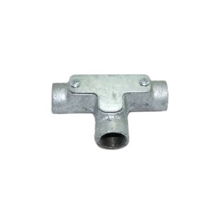 32mm Inspection Tee | Galvanised Steel | Easy Access for Maintenance | Durable Finish by Tradepro Australia Pty Ltd