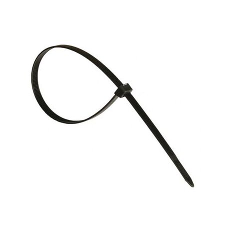 Nylon Cable Tie 200mm x 4.8mm | Durable Nylon Material | UV Resistant | Pack of 1000 by Tradepro