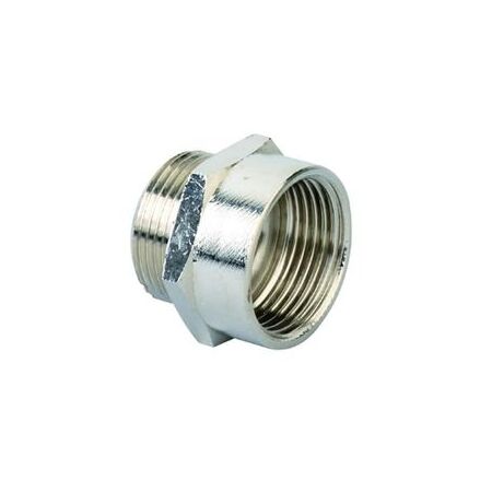 20mm to 25mm Nickel Plated Brass Pipe Enlarger | Durable Construction & Corrosion Resistance | Tradepro Australia Pty Ltd