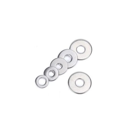 Flat Washer M6 | Stainless Steel | Load Distribution & Surface Protection | 12mm Diameter by Tradepro Australia Pty Ltd