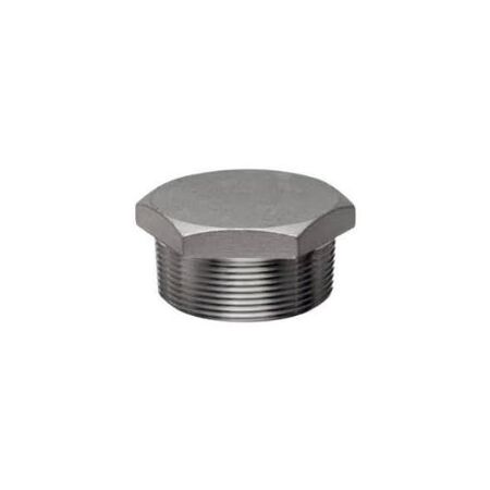 40mm Hex Plug | Zinc Plated | Galvanised Steel | Hexagonal Shape by Tradepro Australia Pty Ltd