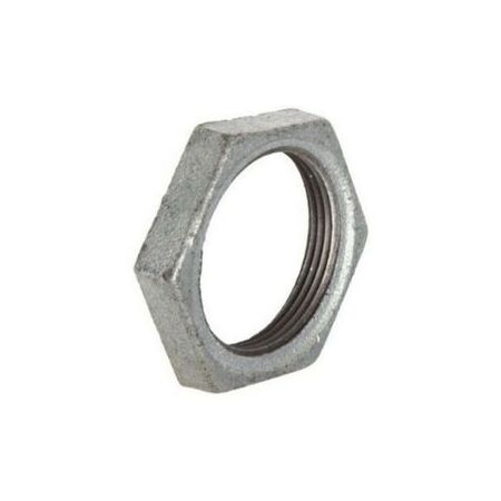 Hot Dip Galvanised Locknut 50mm | Corrosion Resistant | Ideal for Plumbing & Construction by Tradepro Australia Pty Ltd