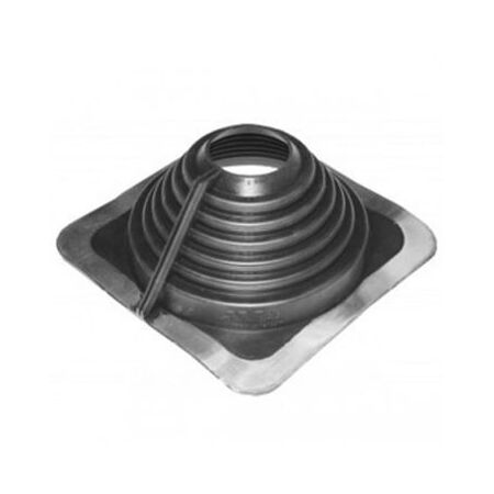 Multiflash Roof Flashing 70-177mm Adjustable Size | Durable Black Finish | Multiport Square Base by Tradepro Australia
