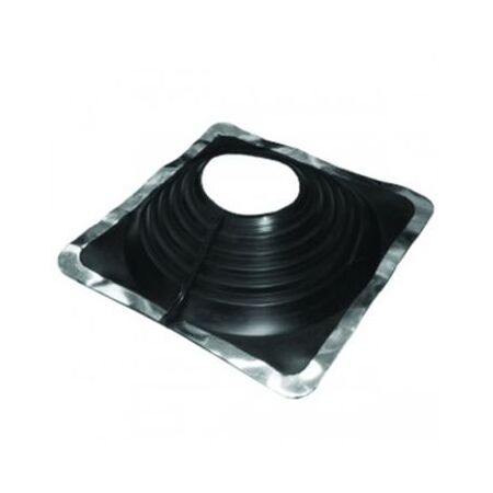 Multiflash Roof Flashing | 241-520mm Adjustable Size | Flexible Silicone Material | Multiport Square Base by Tradepro Australia Pty Ltd