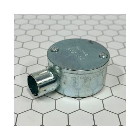 Push On Junction Box 25mm | Durable Plastic | Easy Installation | One Way Design by Tradepro Australia Pty Ltd