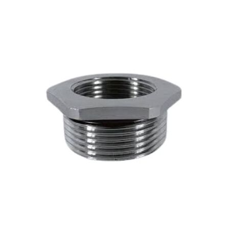 Nickel Plated Brass Pipe Reducer 40mm to 32mm | Corrosion Resistant & Durable | Tradepro Australia Pty Ltd