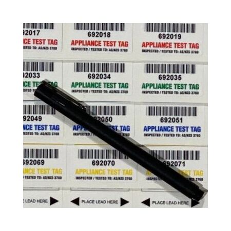 Test Tag Marking Pen | Permanent Ink | Fine Point Tip | Durable Visibility by Tradepro Australia Pty Ltd